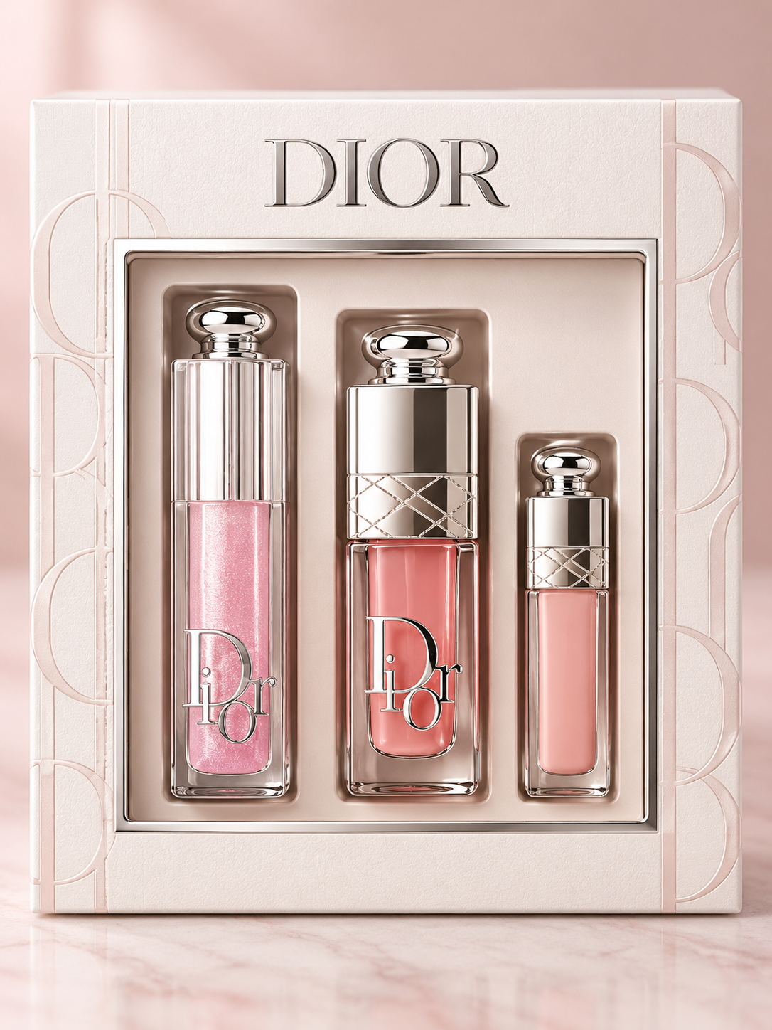 Diorr Pink Glow 3-in-1 Luxury Beauty Gift Set
