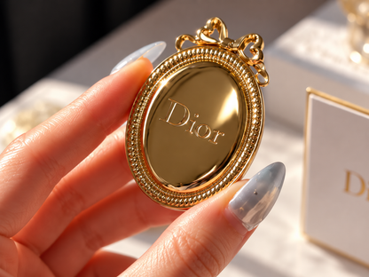 (BUY 1 GET 1 FREE) Luxury Gold Medallion Lip Balm Phone Accessory