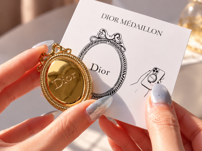 (BUY 1 GET 1 FREE) Luxury Gold Medallion Lip Balm Phone Accessory