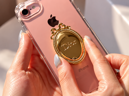 (BUY 1 GET 1 FREE) Luxury Gold Medallion Lip Balm Phone Accessory