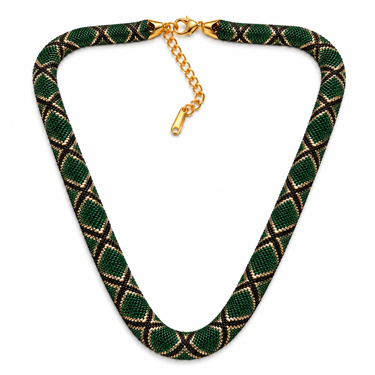 Serpent Statement Necklace – A Symbol of Mystery & Power