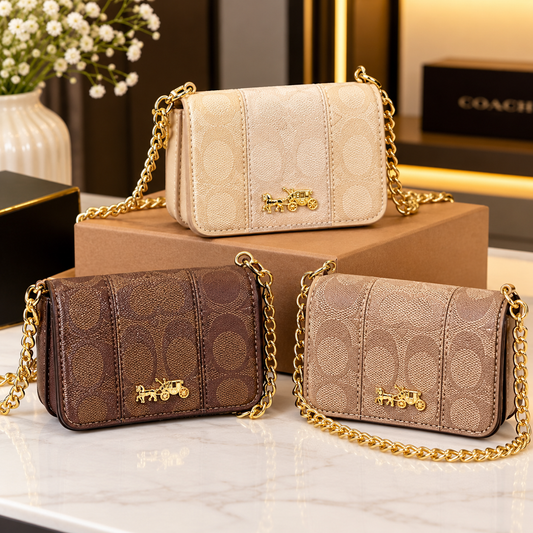 Luxury Mini Signature Chain Crossbody Bag