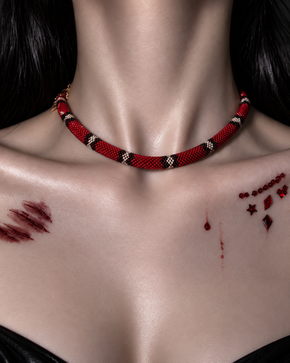 Serpent Statement Necklace – A Symbol of Mystery & Power